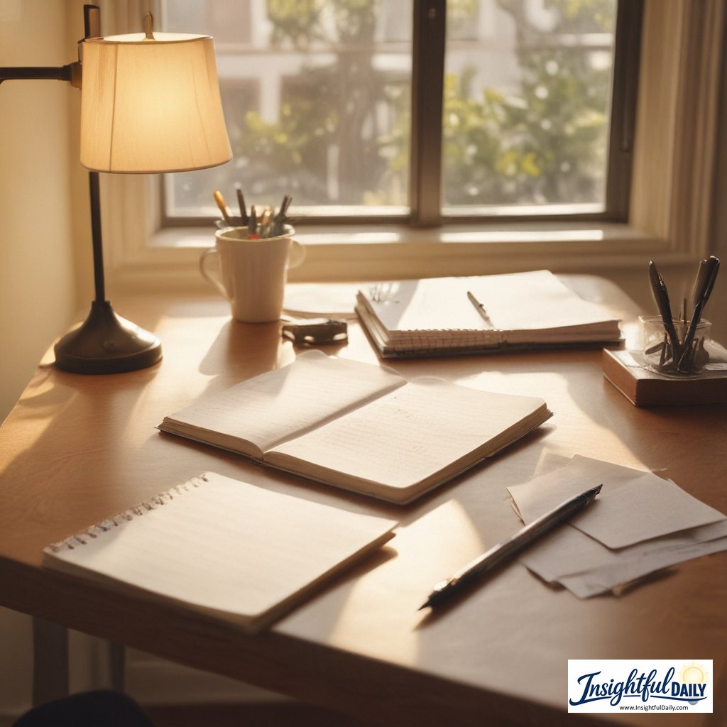Person practicing intentional productivity with a clear priority list to overcome feeling unproductive busy